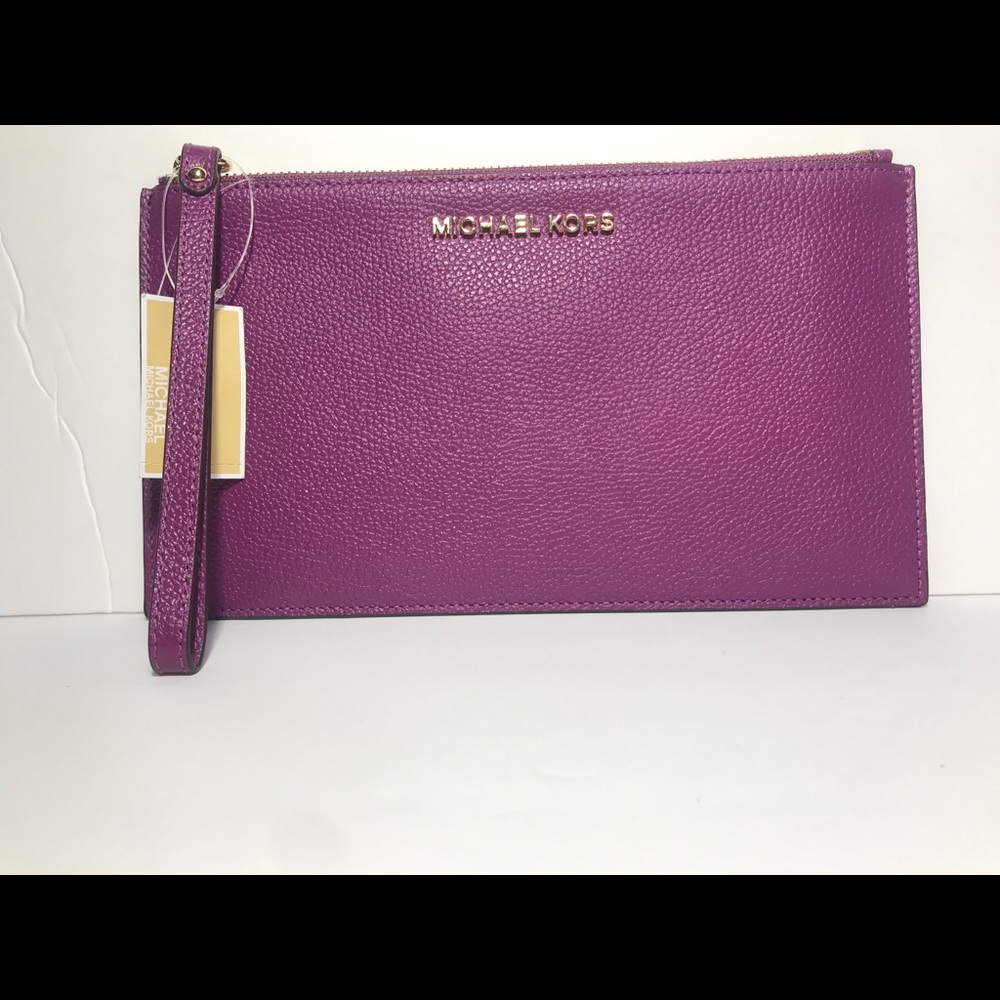 Michael Kors pomegranate clutch - Picture 2 of 6